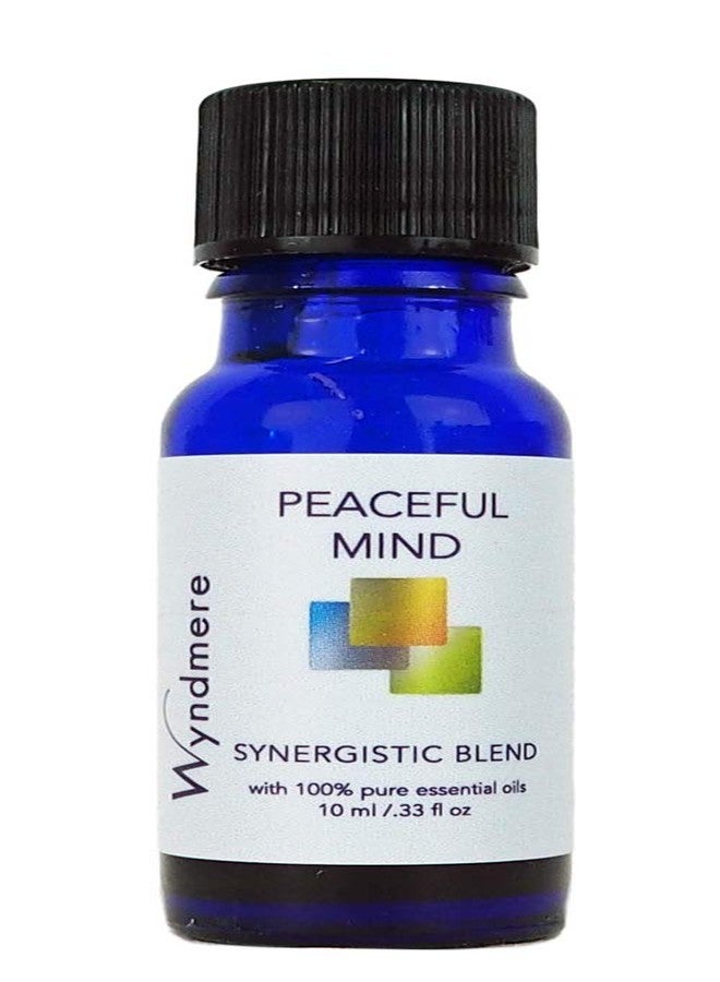 WYNDMERE Peaceful Mind Essential Oil Blend - Calming & Emotionally Balancing with 100% Pure Therapeutic Quality for Aromatherapy - Wyndmere Naturals - 10ml - Image 1